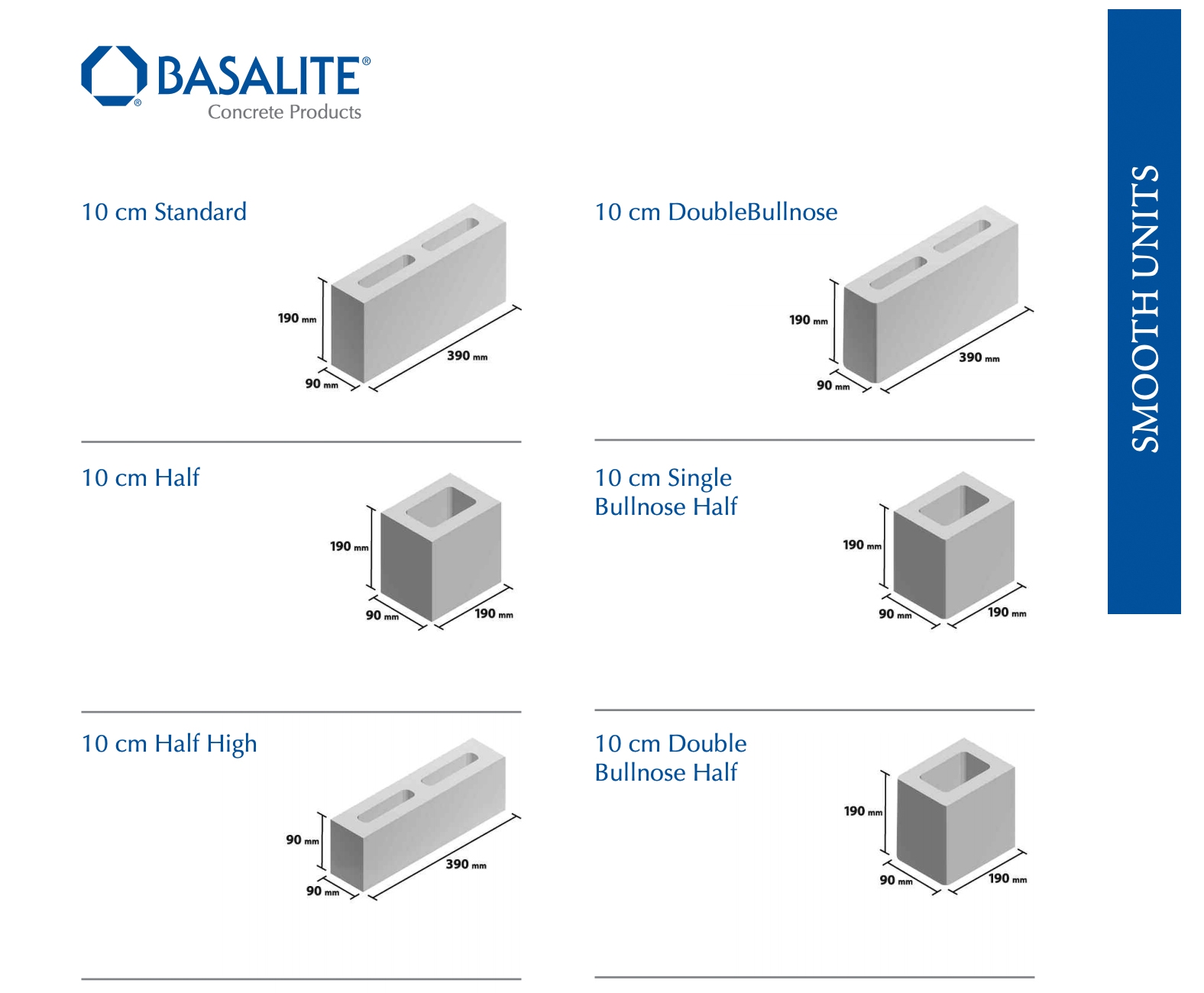 Cmu Half Block Dimensions