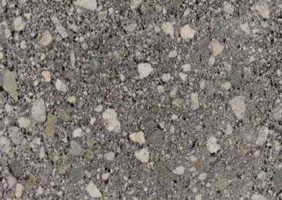 Ebony groundface concrete block